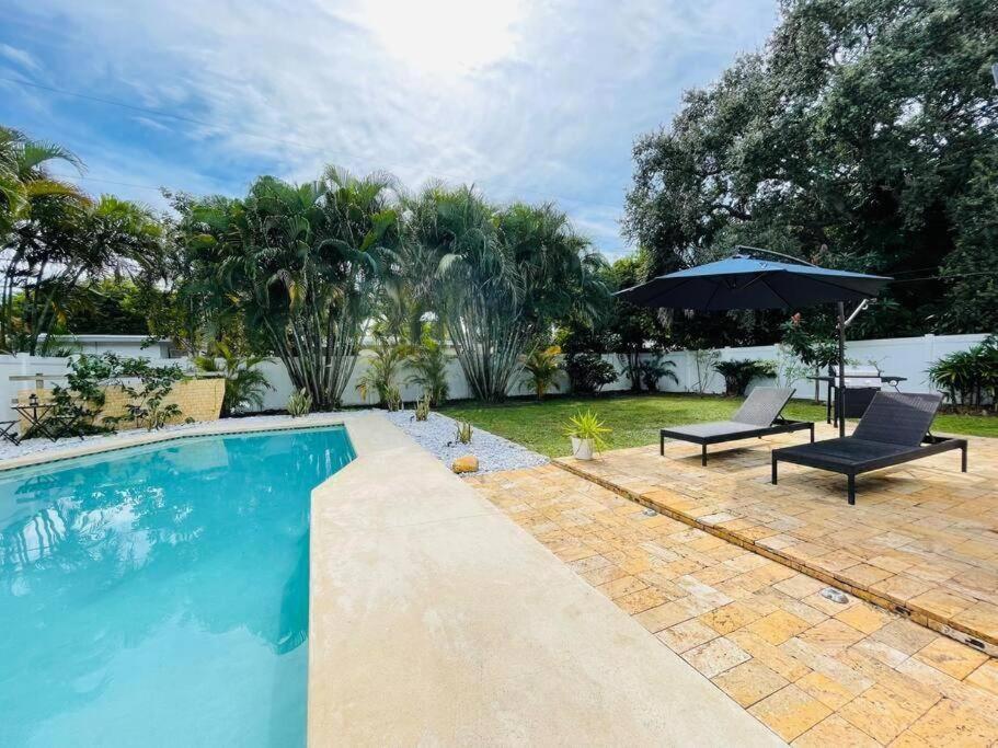 Tropical Oasis House Private Pool Family Yard Villa Fort Lauderdale Kültér fotó