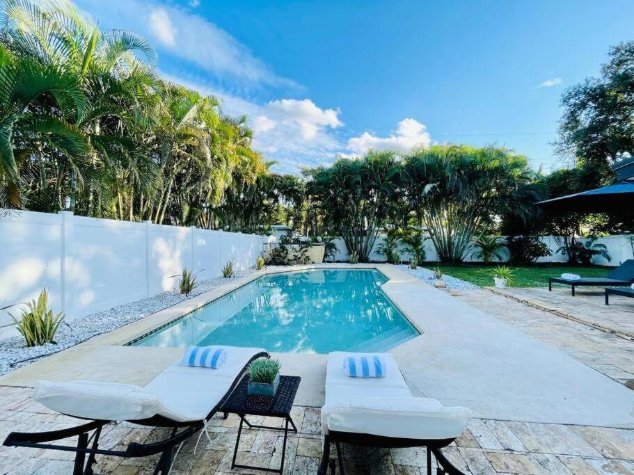Tropical Oasis House Private Pool Family Yard Villa Fort Lauderdale Kültér fotó